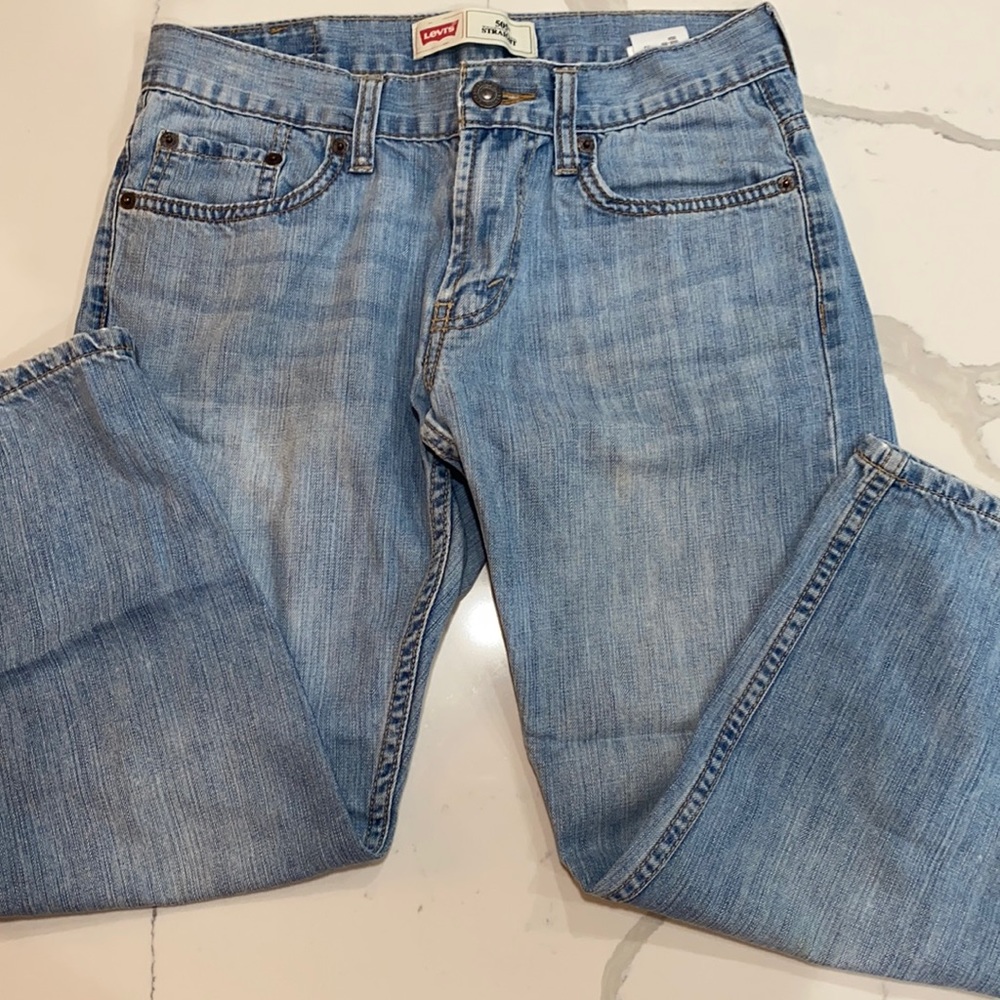 Boy’s Levi’s  8 Husky (28x23) 505 straight jeans